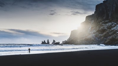 That Perfect Moment, The Little Human, Iceland, 2016 by Unbekannt Unbekannt